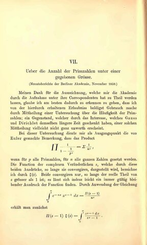 On the Number of Primes Less Than a Given Magnitude