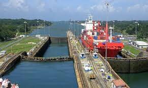 Panama Canal opens.