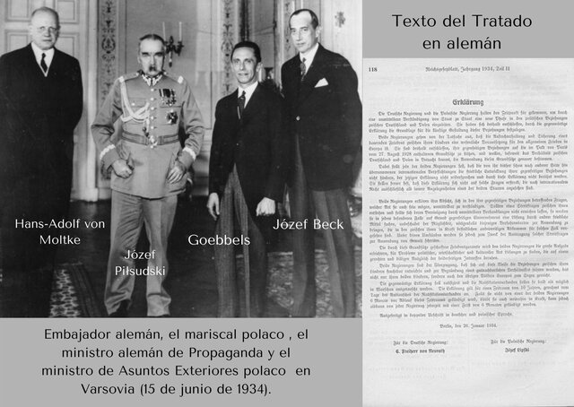 PACTO DE NO AGRESIÓN DE 10 AÑOS ALEMANIA-POLONIA