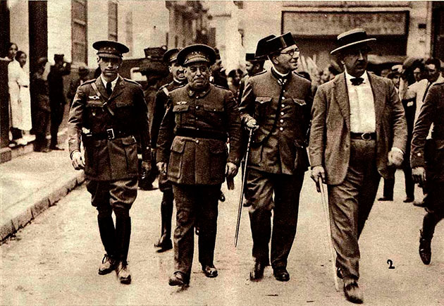 "Sanjurjada”: sublevación militar en Sevilla.