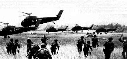 USA intervengono militarmente nella guerra del Vietnam