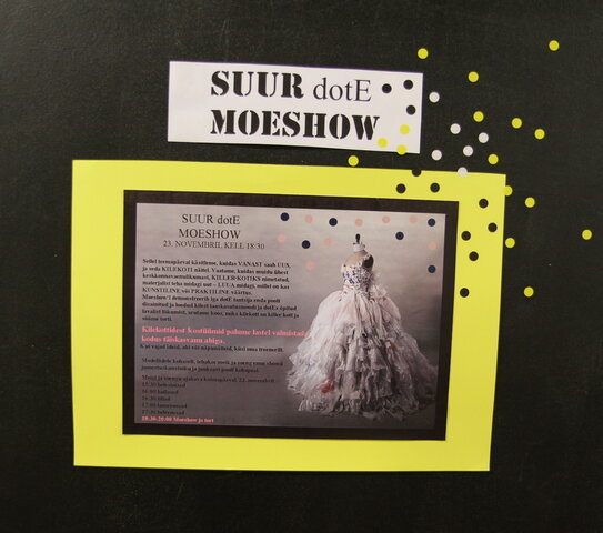 dotE Hoolimisprojekt 2012 - KILETEEMALINE taaskasutusmoeshow "Kilekott - Killerkott