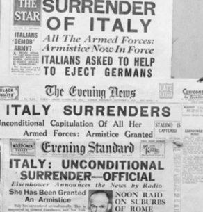 Italy Surrenders