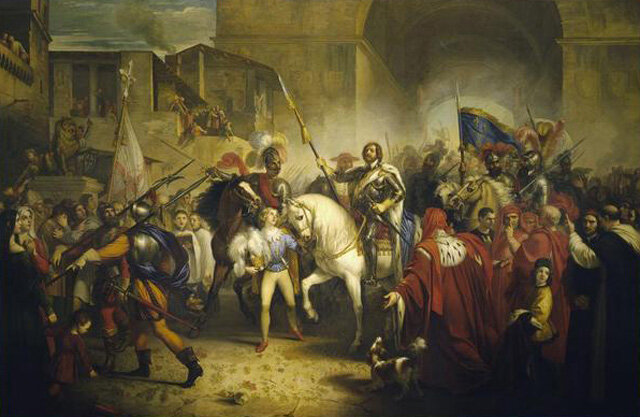 Carlo VIII Re di Francia attua una spedizione in Italia