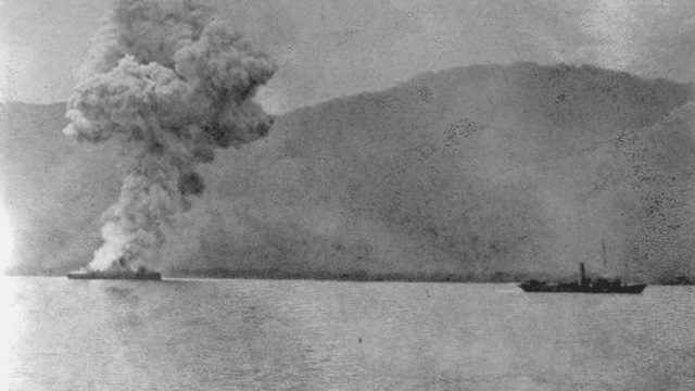 Destruction of Spanish fleet in Cuba