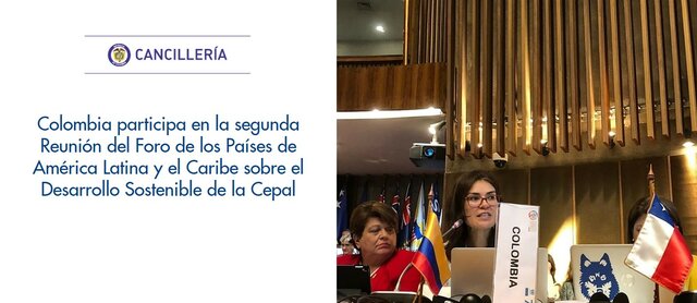 Segundo Foro de los países de América Latina y el Caribe sobre el Desarrollo Sostenible.