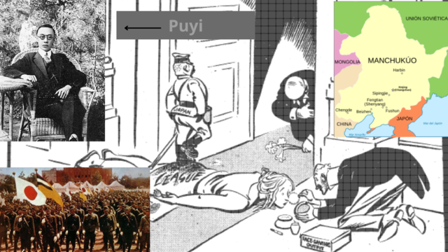 Creación de Manchukuo como Imperio