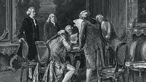 The treaty of Paris ends the French and Indian war