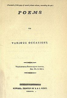 ''Various Occasions''