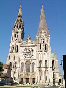 Cathédrale Notre-Dame de Chartres( huit Janvier 1220)