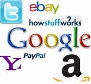 Twitter, Amazon, Paypal