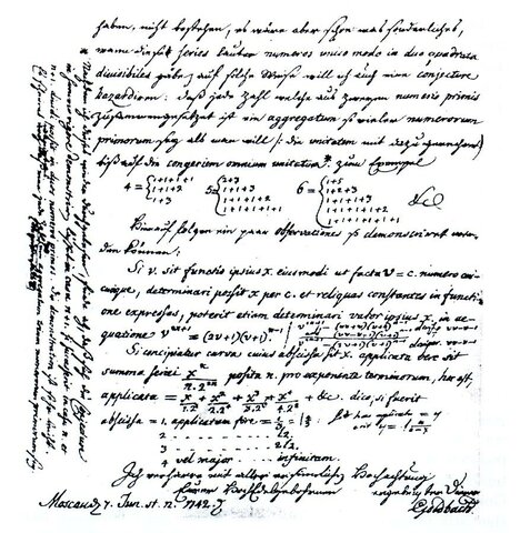 Goldbach's conjecture.