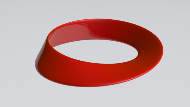 Möbius strip.