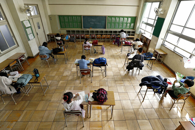 Quantity of students in school