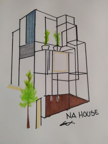 Sou Fujimoto (Dibujo realizado por estudiante)