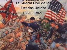 1861 y 1865: Guerra de la Secesión (Guerra Civil Americana)