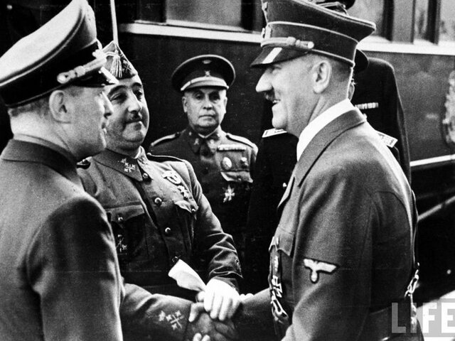 ENCUENTRO FRANCO-HITLER EN HENDAYA
