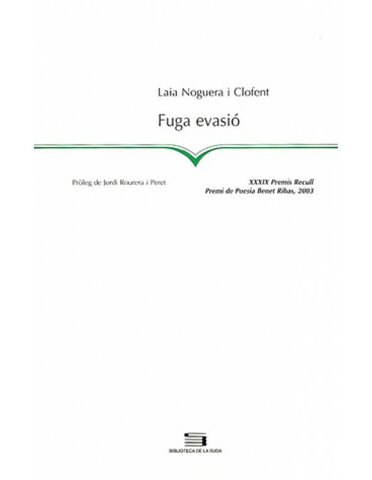 Premi literari Recull per "Fuga evasió"