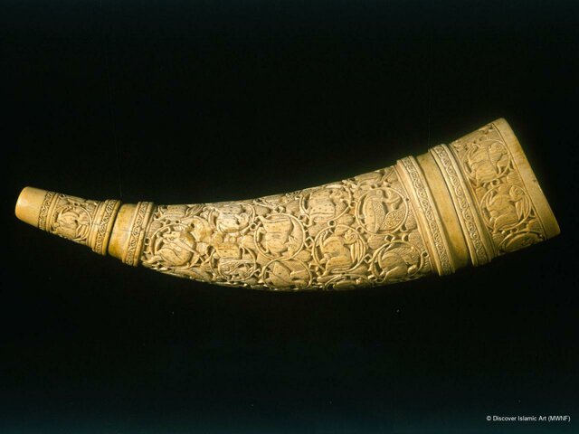 Olifante. (Museo de Pergamo, Berlín). (Producido en Sicilia).