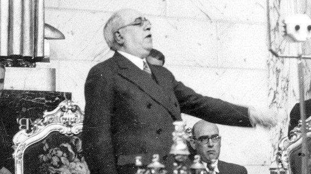 Traslado del gobierno republicano a Valencia