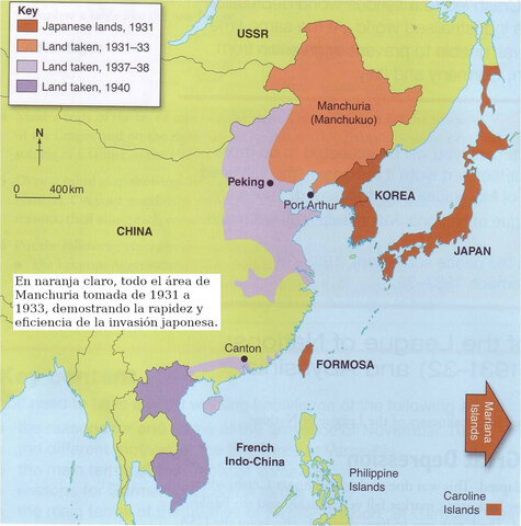 Invasión de Manchuria y Norte de China