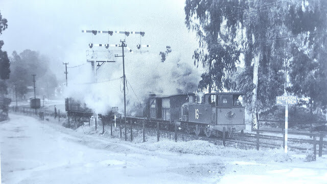 The railway line was definitely closed