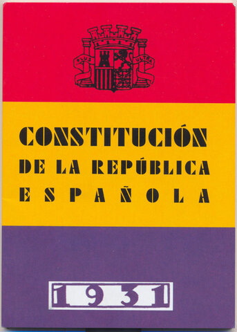 Constitución de 1931.