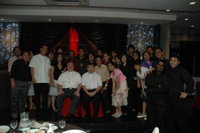 Dinner with His Grace Archbishop Salvatore Pennachio