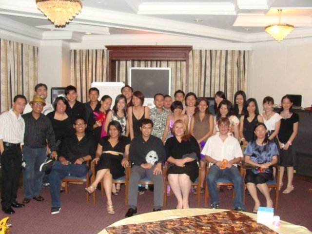 Young Adults Christmask party