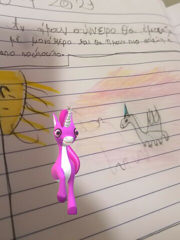 Erato would like it to be like an unicorn