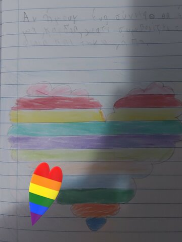 Michaela would like it to be like a heart