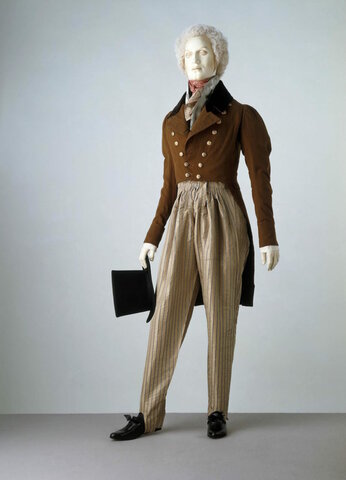 New "Frock Coat" came about and started to become more popular, but dress coat was still the most popular option