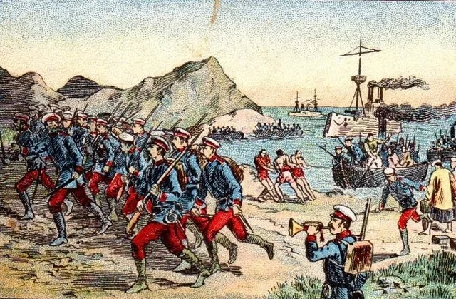 La guerra traspaso las fronteras nacionales. Perú se alió con Chile