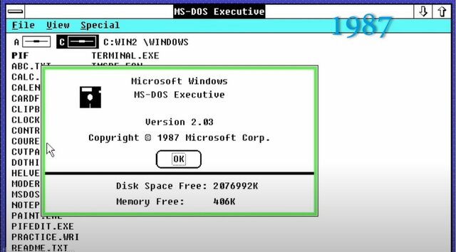 Lanzamiento de Windows 2.0