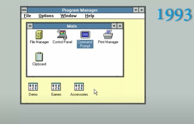 Lanzamiento de Windows NT (New Technology)