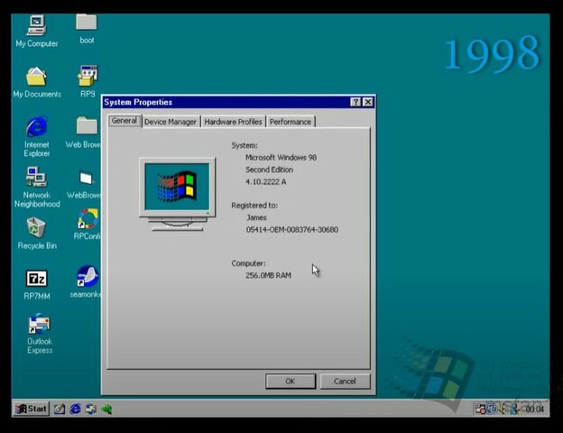 Lanzamiento de Windows 98