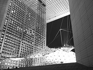 Grande Arche de la Fraternité(vingt-six Août 1989)