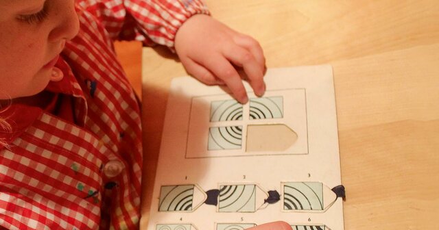 Primera prueba de clasificacion para niños