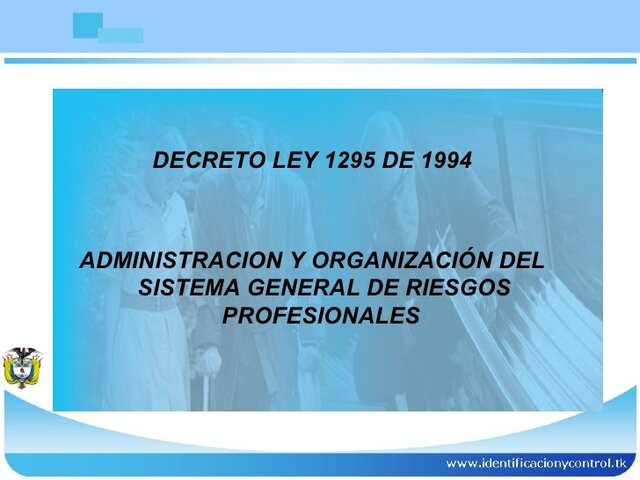 Decreto 1295 de 1994