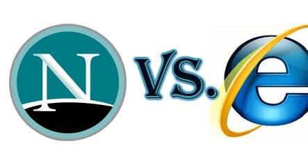 Aparición de Internet Explorer y muerte de Netscape