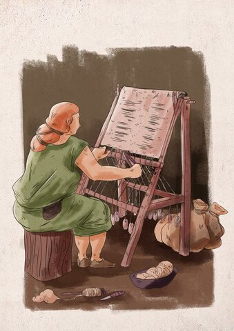 Planteamiento de la tejedora