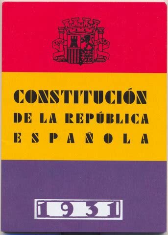 Constitución de 1931.