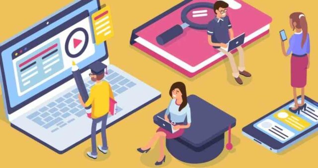 Evolución del internet y la web para el beneficio de trabajo virtual y la educción virtual.