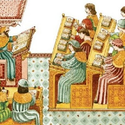 Timeline: De San Agustín al Imperio Carolingio Realizado por Ernesto Nava H.