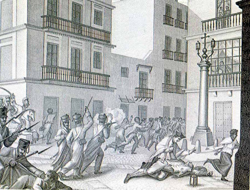 Revueltas liberales en Cádiz