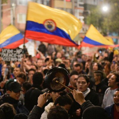 Timeline: Crisis sociales en Colombia