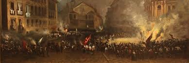 En las filas de la corriente liberal surgió la división de radicales y modernos