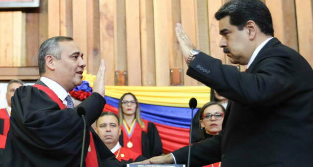Maduro jura para un nuevo mandato