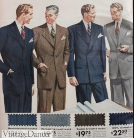 1940's Men's Suits
