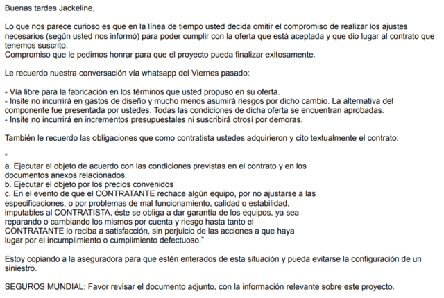 INSITE no rediseña, no incrementos.